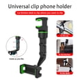 thumbnail image 2 of Soporte para teléfono móvil Soporte para montaje en escritorio Soporte antideslizante Clip de encimera Extensible Selfie Hand Free Bracket Organizer Verde Scienceny EL005167-02B, 2 of 2