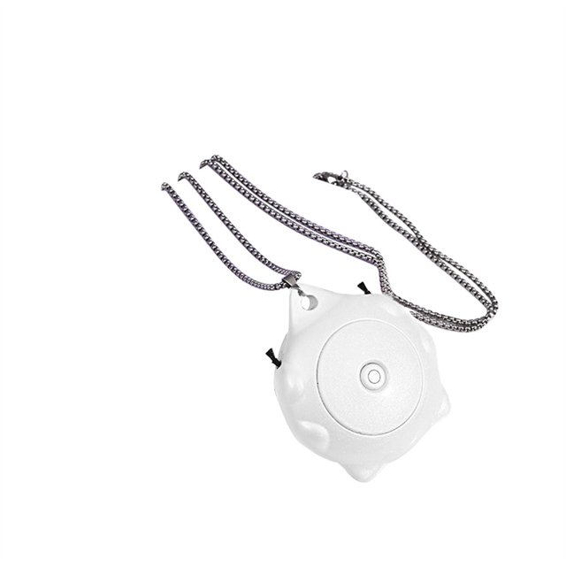 Bearachild Filtro de aire Eliminador de olores portátil Collar para el hogar Máquina de eliminación de polvo Suministros de limpieza para el hogar Blanco Bearachild HA007313-03B