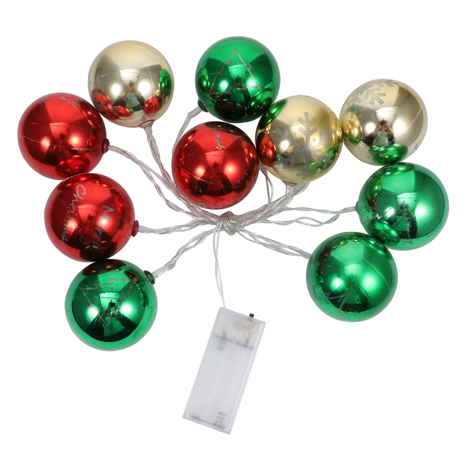 unbranded 1 Set LED Lights String Lighting Red for Christmas Party Supply