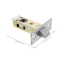 thumbnail image 2 of OUNONA Latch Tubular Ajustable Para Puertas Internas Con Metálico Duradero Dorado, 2 of 6