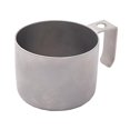 thumbnail image 4 of Taza de té para r, taza de agua, utensilios de picnic, cocina ligera resistente al desgaste Plateado Cola Taza de café al aire libre, 4 of 8