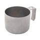 thumbnail image 3 of Taza de café de acero inoxidable, taza para acampar, taza de agua ligera, resistente al desgaste Plateado, 3 of 9