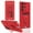 Red, variant on Samsung Galaxy S25 Ultra Case with Sliding Camera Coverand Stand - Military Grade Shockproof Protective Phone Case with Card Holder and Lanyard