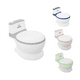 thumbnail image 1 of KIDDOS, Baño Entrenador De Baño Bacinica Kiddos Color Gris Claro Liso, 1 of 5