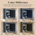 thumbnail image 6 of Pusnapku 24" Bathroom Mirror Cabinet, Wall Mounted over The Toilet Organizer with Hidden Storage,Adjustable Shelves,Space Saving Wood Medicine Cabinet, 6 of 9