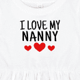 thumbnail image 4 of Inktastic I Love My Nanny Girls Baby Dress, 4 of 5