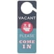 thumbnail image 1 of Toilet Room Door Hanger Sign Pooping Door Reminder Sign Double-sided Sign For Toilet Room, 1 of 2