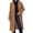 Camel, variant on Fall Winter Women Solid Color Long Sleeve Double Breasted Casual Lapel Long Trench Coat