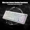 thumbnail image 3 of Teclado para juegos ATTACK SHARK X65PRO HE Rapid Trigger White, 3 of 7