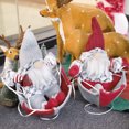 thumbnail image 3 of Naiovety Adornos navideños Fiesta Colgante Muñeca Decoración de pared Vacaciones Granja Festival Inauguración de la casa Arte Decorativo para el hogar Kits de decoración para fiestas Gris Naiovety HA010001-02, 3 of 6