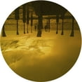 thumbnail image 1 of Ahgly Company Machine Washable Indoor Round Transitional Cinnamon Brown Area Rugs, 5' Round, 1 of 7