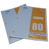 Graph Filler Paper 5x5 Ruled 2 Pack of 80 Sheets Each