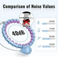 thumbnail image 4 of 65inch 32 Knots Plus Size Quiet Weighted Hula Infinity Fitness Detachable Hoops, Smart Noiseless Infinity Hula for Women, 2 in 1 Waist and Abdominal Workout Equipment at Home, 4 of 8