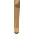 thumbnail image 2 of Ekena Millwork 5 1/2"W x 22"D x 34"H Traditional Craftsman Smooth Bracket, Western Red Cedar, 2 of 13