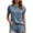 v#55Navy228, variant on Rggeeun Womens Shirts Summer Knit Solid Color Smooth Short Sleeve Crew Neck Loose Soft Breathable for Streetwear Casual Tshirts,Blue,Xxl