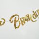 thumbnail image 2 of 2 pancartas de feliz cumpleaños de oro rosa TUNC para decoraciones de banderines de fiesta Sencillez, 2 of 5