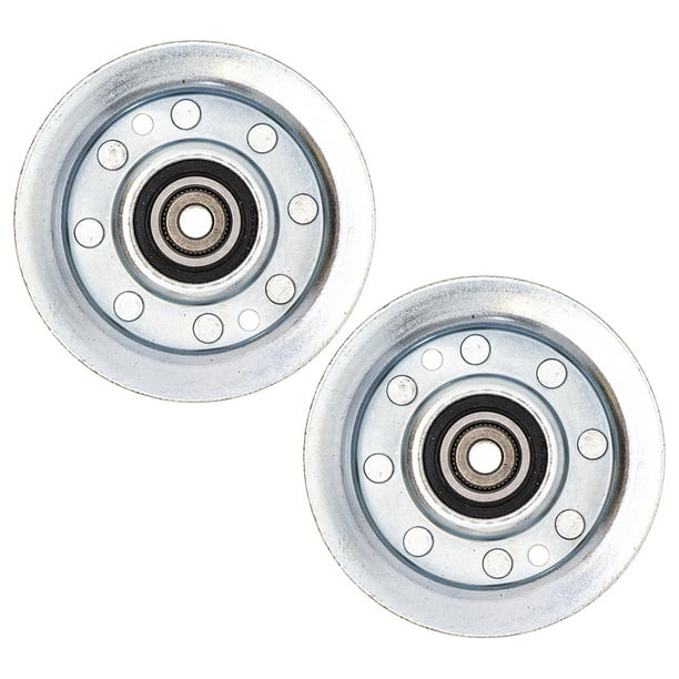 8TEN Flat Idler Pulley For John Deere X300 X304 X310 X320 X350 LTR155 LTR166 Sabre AM146880 2