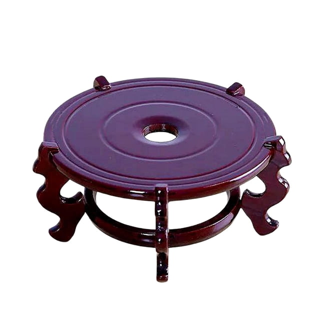 Soporte de exhibición para maceta, soporte para decoración del hogar, soporte de Base de adorno para manualidades L kusrkot Soporte de maceta