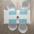 thumbnail image 3 of Ambesonne Jungle Place Mats Set of 4, Palm Forest Foliage, Standard Size, Blue Mint Green White, 3 of 4