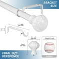 thumbnail image 3 of Urbanest Single Curtain Rod and Hardware Set, 3 of 6