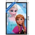 thumbnail image 3 of Disney Frozen - Sisters 10th Anniversary Wall Poster, 22.375" x 34" Framed, 3 of 5