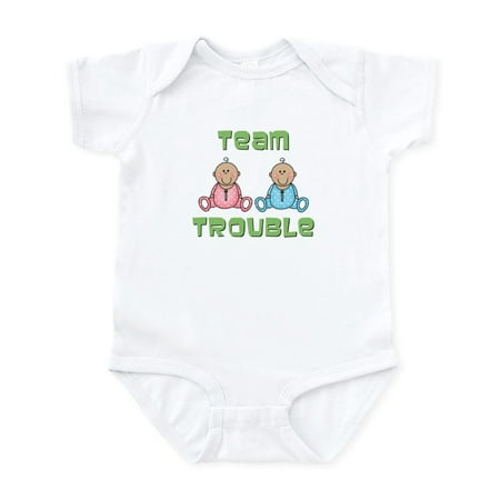 

CafePress - Twins Boy Girl Infant Bodysuit - Baby Light Bodysuit Size Newborn - 24 Months