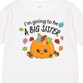 thumbnail image 4 of Inktastic I'm Going to be a Big Sister- cute Halloween pumpkin Girls Long Sleeve Toddler T-Shirt, 4 of 5