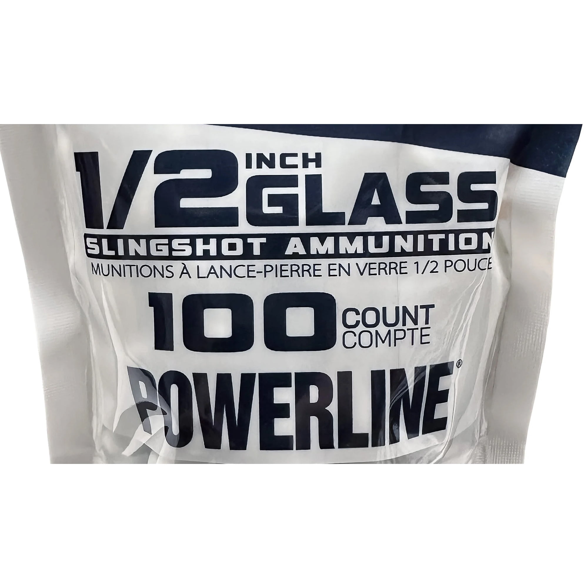 (3 pack) Daisy Powerline 1/2" Glass Sling Shot Ammo 100 Count