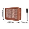 thumbnail image 2 of Hucha de madera con bolígrafo caja para ahorrar dinero regalo de vacaciones creativo para adultos y niños, 2 of 6