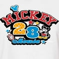 thumbnail image 3 of Disney - Mickey Mouse - All Star on Mickey's Team - Juniors Cropped Cotton Blend T-Shirt, 3 of 5