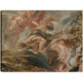 thumbnail image 1 of Cuadro Decorativo - Expulsión del Jardín del Edén (1620) Jr  Impresión en canvas, estrechado., 1 of 2