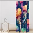 thumbnail image 2 of Jellyfish Waterproof Shower Curtain Sets with Hook, Printed Design - Bathroom Decoration - 3 Piece Set, 2 of 5