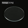 thumbnail image 5 of Uxcell 12pcs Watch Crystal Glass Lens, 27mm Flat Round Glasses Replacement Parts for Watchmaker Repair, Clear, 5 of 7