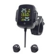 thumbnail image 3 of ikayaa Tire Pressure Detector Motorcycle Tire Pressure Monitor Monitoring System TPMS Detector with 2 Waterproof External Sensors Support USB Output, 3 of 7