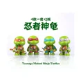 thumbnail image 2 of 4 Pcs-6 Pcs Ninja Turtles Film Version Dessin Animé Poupée Raphael Figurine d'Action Modèle Jouets d'Anniversaire, 2 of 5