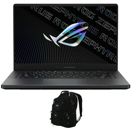 ASUS ROG Zephyrus G15 Gaming & Entertainment Laptop (AMD Ryzen 9 5900HS 8-Core, 15.6" 165Hz 2K Quad HD (2560x1440), NVIDIA RTX 3060, 24GB RAM, Win 11 Pro) with Travel & Work Backpack