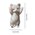 thumbnail image 4 of Sensoriales Gato Realista Juguete Exprimido Suave Tpr para Adolescentes Adultos, 4 of 9