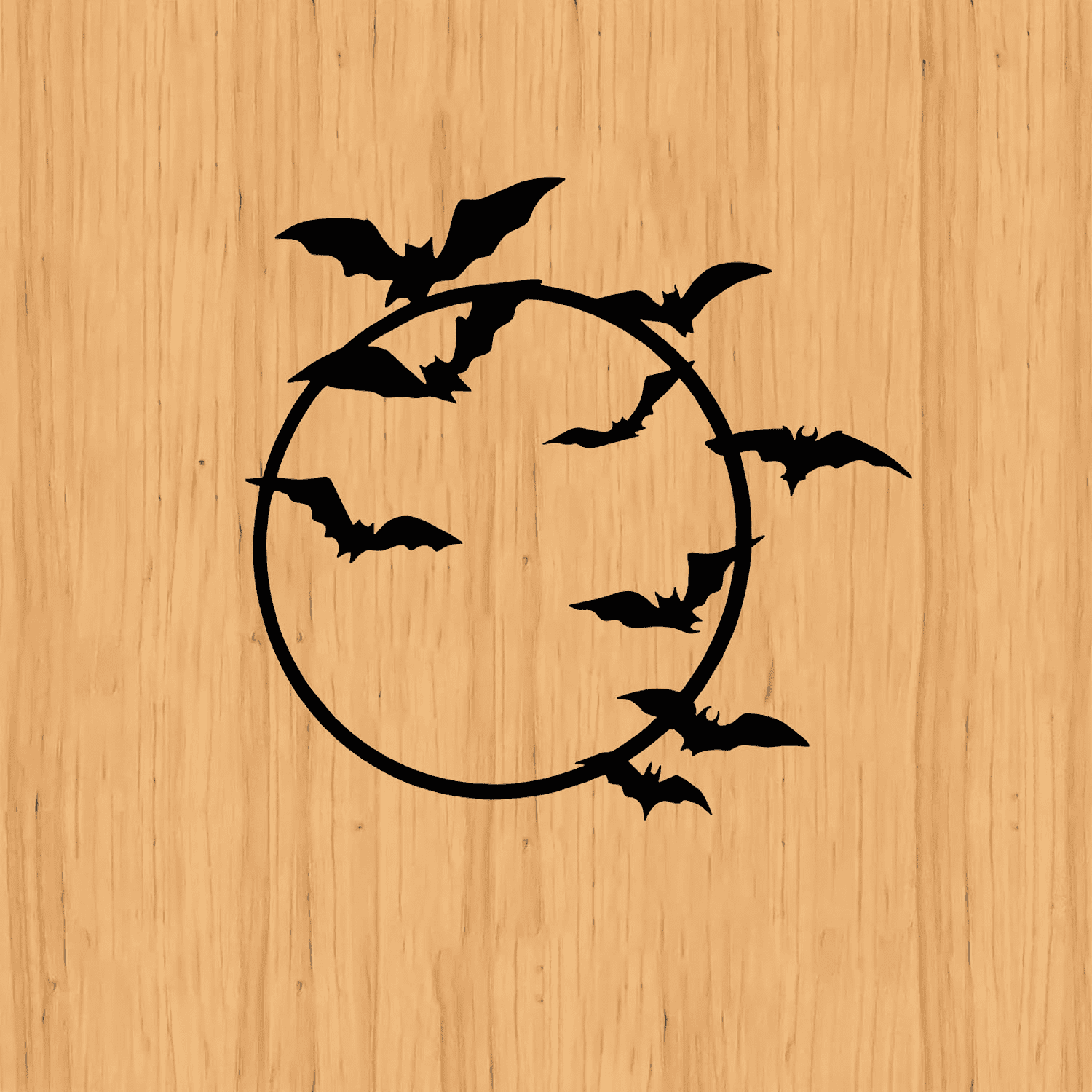 Gothic Bat Wall Art Halloween Outdoor Indoor Decor