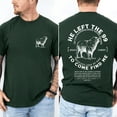 thumbnail image 3 of He Left the 99 Shirt – Lost Sheep Bible Verse T-Shirt, Christian Faith Graphic Tee, Oversized Religious Apparel, Spiritual Gift for Men & Women, 3 of 7