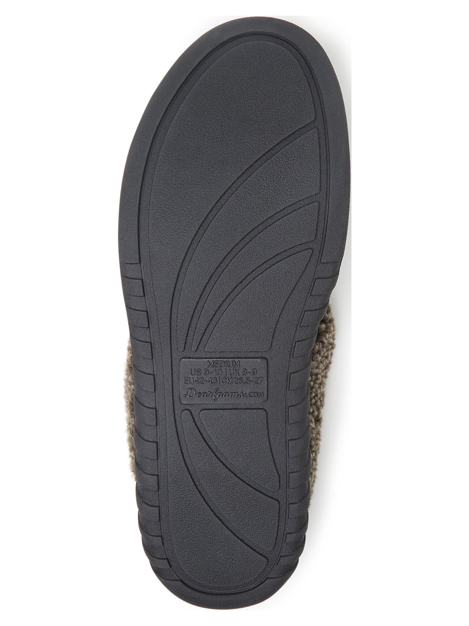 Dearfoams Cozy Comfort Two Piece Clog Slipper (Mens)
