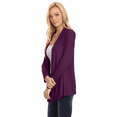 thumbnail image 2 of Simlu Open Front Cardigan Reg and Plus Size Lightweight Cardigans for Women Long Sleeves, 2 of 4