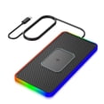 thumbnail image 1 of 1 Pcs 15W Fast Charging Car Wireless Charger With Anti-Slip Pad & LED Light Car Electronics Accessories, 1 of 7
