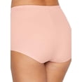 thumbnail image 2 of Women's Bali DF6510 Ultra Control Brief Panty - 2 Pack (Sheer Pale Pink XL), 2 of 4