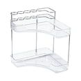 thumbnail image 1 of Almacenamiento para encimera de baño, soporte para cepillos de dientes de baño, organizador de encimera de baño 2 niveles, 1 of 9
