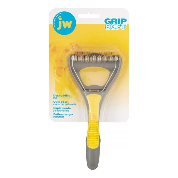JW Gripsoft Dog Deshedding Tool