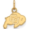 thumbnail image 1 of Ss/Gold Plated Sterling Silver With Gp Logoart University Of Colorado Xs Pendant (14 X 12) Made In United States gp001uco, 1 of 5