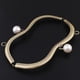 thumbnail image 3 of 1 marco de metal vintage para coser bolsos y monederos con cierre de perlas de 19 cm. Blanco, 3 of 8