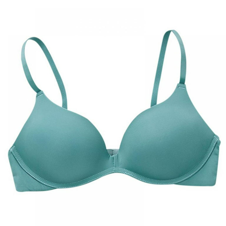 Summer Girl Ultra-thin Sling Bra Solid Color Versatile Comfortable Girls  Seamless Adjustable Bra Underwear