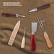 thumbnail image 5 of Juego de herramientas para manualidades de cuero, 6 uds., cúter de cuero, bricolaje, 5 of 8