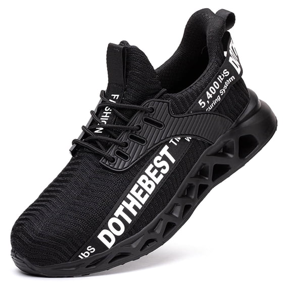 XQJ Steel Toe Shoes Men Women Lightweight Comfortable Work Shoe Anti-Puncture Safety Sneakers Steel Toe Work Safety Boots